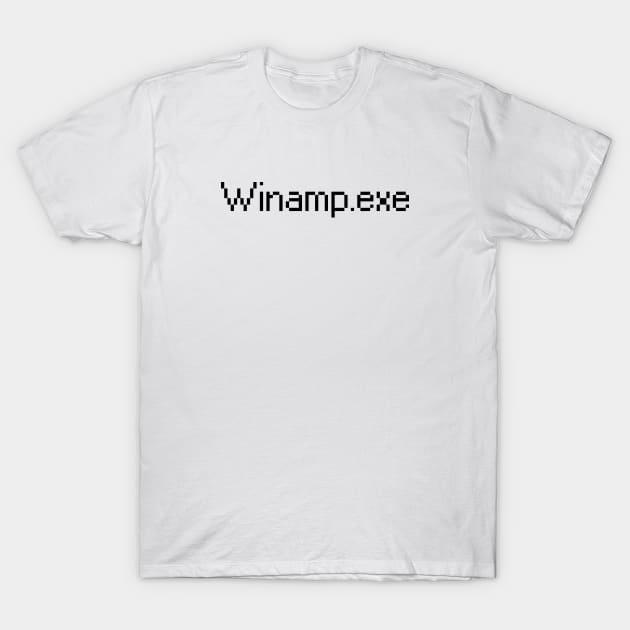 Winamp.exe T-Shirt by The90sMall